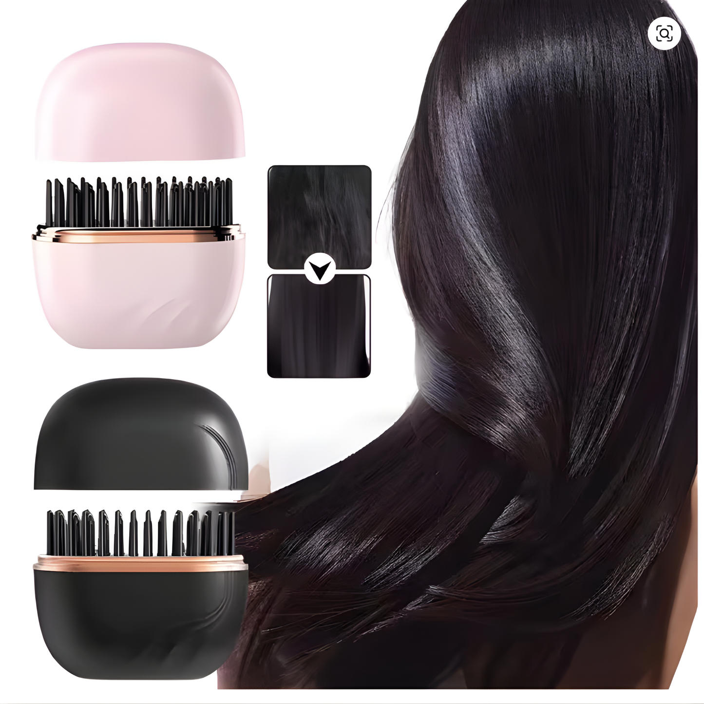 GlowComb™ Mini Portable Hair-Straightener